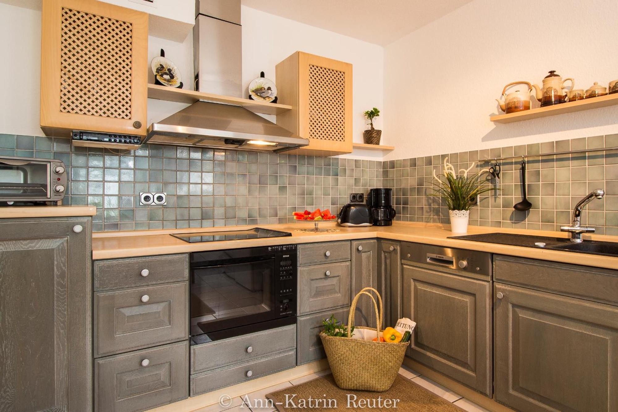 Ferienhaus Am Ufer - Ferienwohnung Strandsand ซาสนิทซ์ ภายนอก รูปภาพ